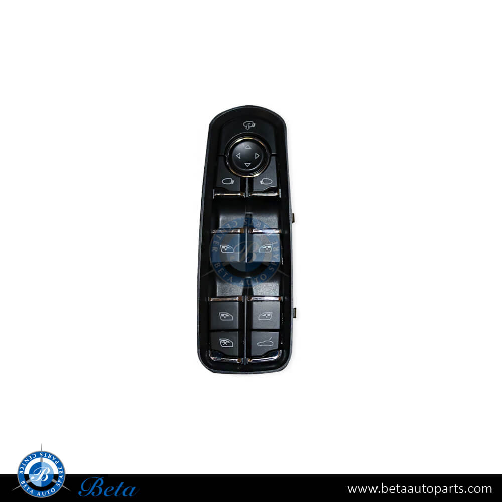 Door Windows Switch for Porsche Cayenne 2011-2017 models, Part Number 7PP959858R Door Windows Switch for Porsche Cayenne 2011-2017 models, Part Number 7PP959858R